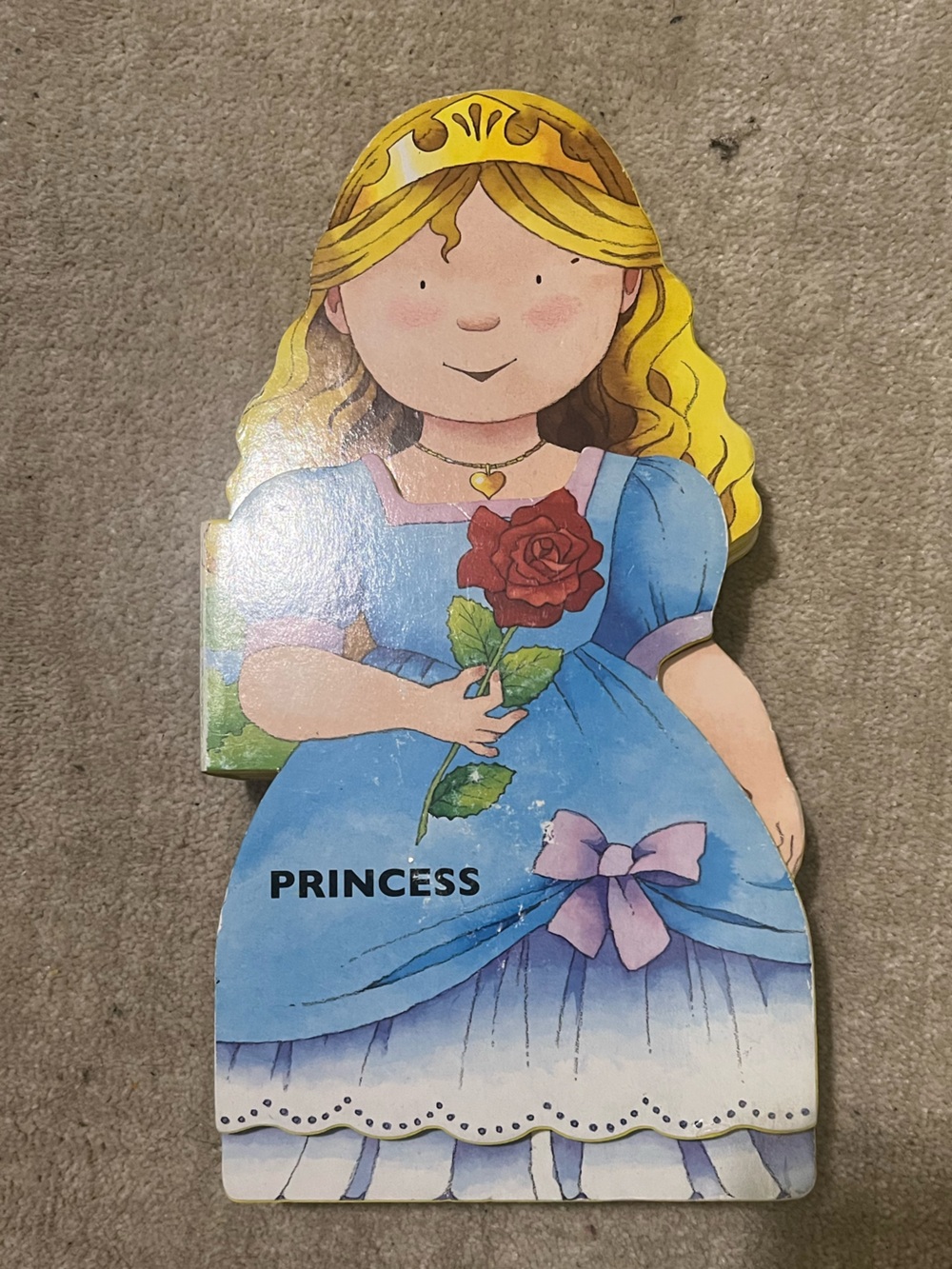 Princess Blue Dress Children's Board Book